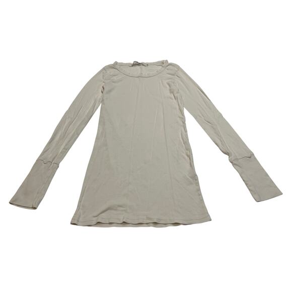M198 MICHAEL STARS Women's LS Top White One Size - Picture 1 of 7